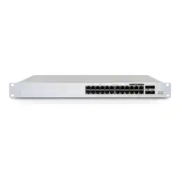 Cisco Meraki MS130-24P - Commutateur - Géré - 24 x 10 - 100 - 1000Base-T + 4 x Gigabit SFP - Montable ... (MS130-24P-HW)_1